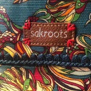 Sakroots Teal blue Crossbody Purse